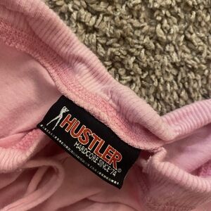 Hustler Pink Ribbed Pants